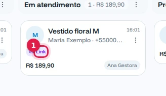 Negócio Vestido floral M com o selo Link